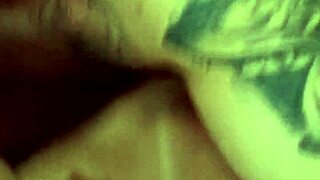 Brunette receives anal and takes cum