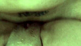 Brunette receives anal and takes cum