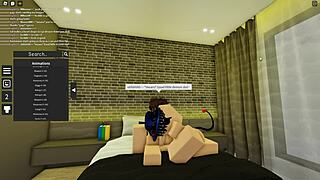 I drilled my submissive demon boy follower on Roblox with deep action