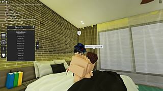 I drilled my submissive demon boy follower on Roblox with deep action