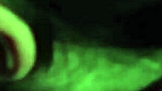 Intriguing scene of swallowing during blowjob sucking.