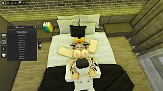 Cute Robloxian Witch Gets Banged By Stranger In Group Scene