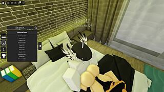 Cute Robloxian Witch Gets Banged By Stranger In Group Scene