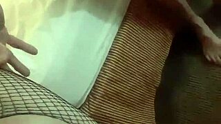 Yo, Bama’s Best in Fishnets Taking That Big Cock Like a Champ!