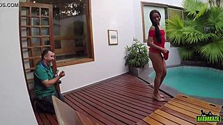 Alice Lemes Strips Everything for Hardbrazil Photos