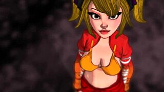 yo, dive into this 3d cartoon model with sweet brandies curvy thick booty