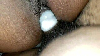 Got a wild ebony creampie in the car, so messy! 😜