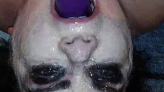 Ms. TL Uses Dildo Toys Messily