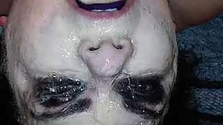 Ms. TL Uses Dildo Toys Messily