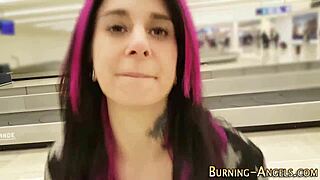 Goth Emo Slut Gets Her Tight Hole Fisted Deep