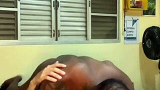 Novinho Lures Stroking Negao Home