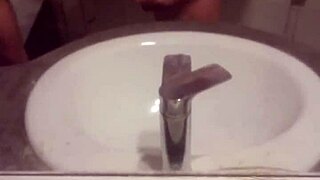 Young Gay Man Masturbates Intensely in His Room. He Focuses on His Hard Cock with Detailed Strokes.