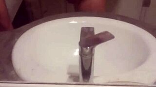 Young Gay Man Masturbates Intensely in His Room. He Focuses on His Hard Cock with Detailed Strokes.