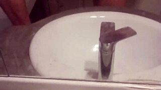 Young Gay Man Masturbates Intensely in His Room. He Focuses on His Hard Cock with Detailed Strokes.