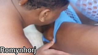 Iza black's first porn with magrnha on well-endowed carioca 😏 full video on red