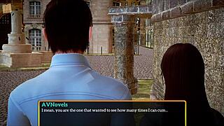 In my new family, the milf brunette and redhead with big ass explore erotic hentai adventures together