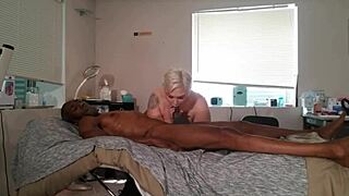 leila jane coaches orgasm with big black cock