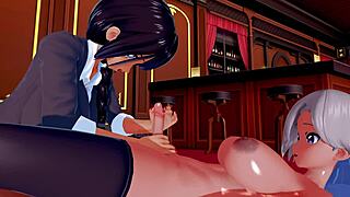 this 3d hentai futa pounds big tits and ass wildly! 😈