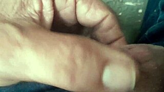 Gay Brasileiro Jerking Hard in the Woods, Damn Hot Action!