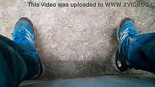 Gay Brasileiro Jerking Hard in the Woods, Damn Hot Action!