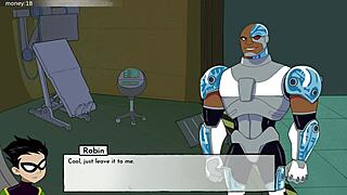 18TITANS PART 11: RAVEN'S INTENSE BOOBJOB SCENE