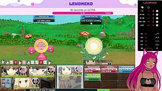 Stönar Vtuber Lewdneko medan hon spelar Evenicle del 10?