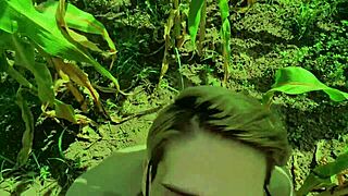 Helping My Twink Friend in the Cornfield Feels So Right
