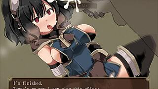 קלואי דארק מקבלת קרימפי בהשפלה בסגנון אנימה