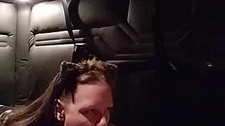 Kitty giving a wild blowjob with buttplug in play 😈