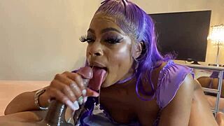 mia mercy, what does that long tongue do to my big cock?