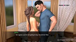 Dusklight Manor Scene 6: Lady Gina and John in Riding Position