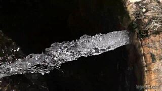 melisa masturbates her shaved pussy to intense orgasm in mexico