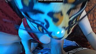 Zamira says, 'Watch the game while I blow your big ass!'