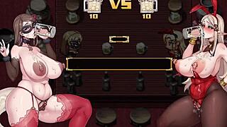 Milf With Big Tits And Monster Cock In Hentai Tail Of Desire.