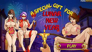 Hot asian sex during lunar new year 😏