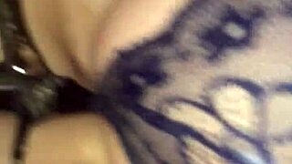 Amazing fucking view with huge toys