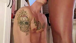 Black Gay Man Sucks Interracial Cock Until Cum Flows Out