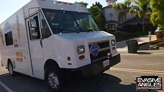 Lilith's massive tits and fat pussy get intense licking and riding in hardcore action.