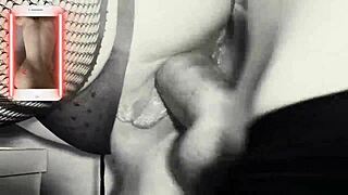 Russian beauty savors fresh sperm after intense stormy session. Her charm shines through!