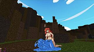 Slooter hentai game pornplay ep 1! The futanari barbarian heroine fucks monster girls to save the day 😈