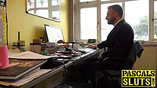 Hot babe Misha Mayfair takes rough sex from Pascal