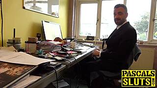 Hot babe Misha Mayfair takes rough sex from Pascal