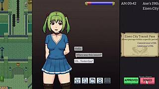 Anime Hentai Cutie Masturbates at Imperial Gatekeeper