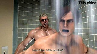 Hey, Derek SFM's unexpected shower turns hardcore with toys and cumshots