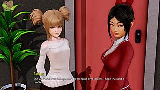 I explore the harem hotel game in this anime update