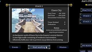 Anime Hentai Cutie Masturbates at Imperial Gatekeeper