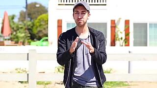 Exciting American kiss game experience