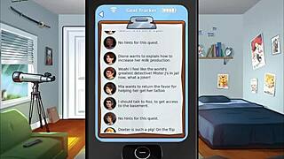 summertime saga unfolds with big tits cowgirl riding