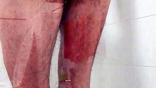 in the shower with my gay friend