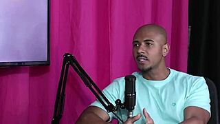 Lucas Ferraz Joins Liberal Swingers in Sheer Red